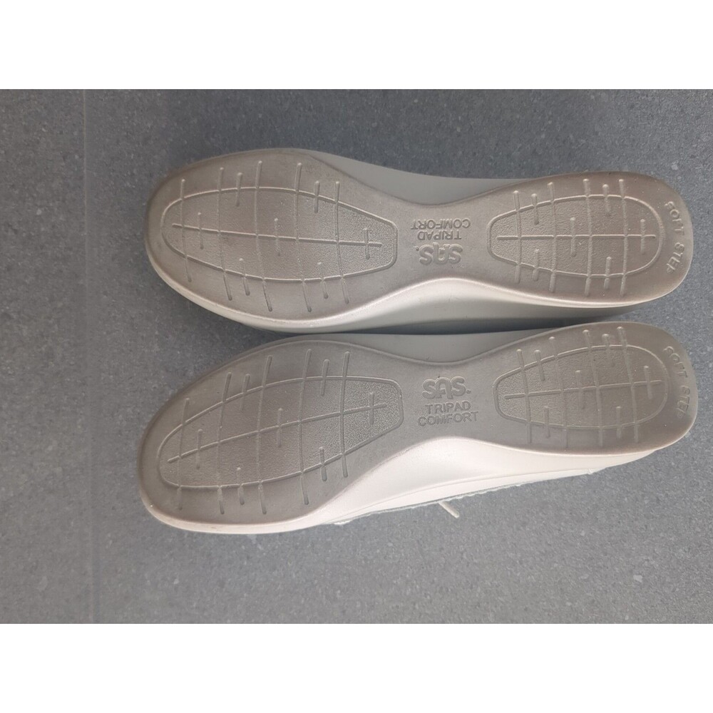 SAS Traveler Tripad Comfort Athletic Womens Bone Leather Laced Shoes Size 7.5N - Picture 5 of 11